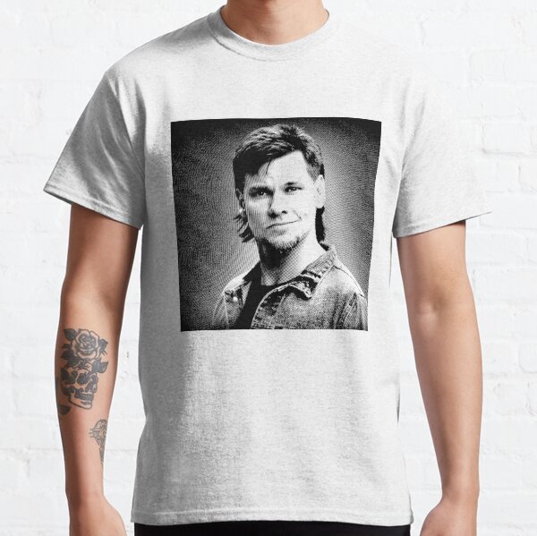 Theo Von Black & White Portrait (Linocut)  Classic T-Shirt RB3107 product Offical theo von Merch