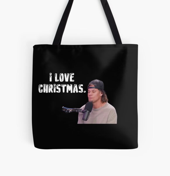 Theo Von - I Love Christmas All Over Print Tote Bag RB3107 product Offical theo von Merch