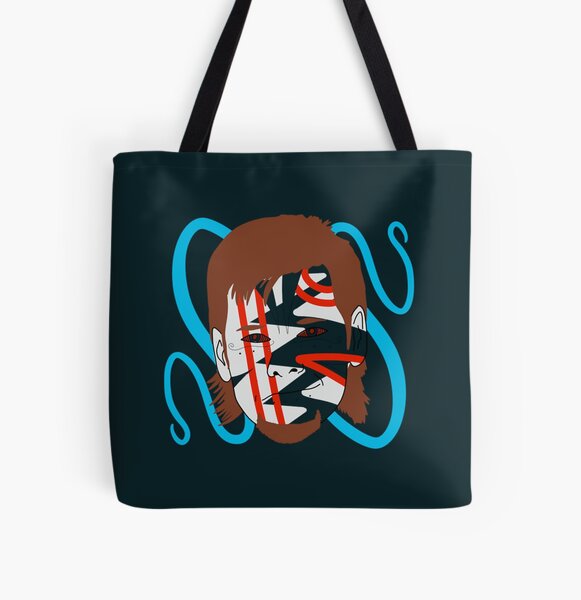 Theo Von Space Tribal Sticker  All Over Print Tote Bag RB3107 product Offical theo von Merch