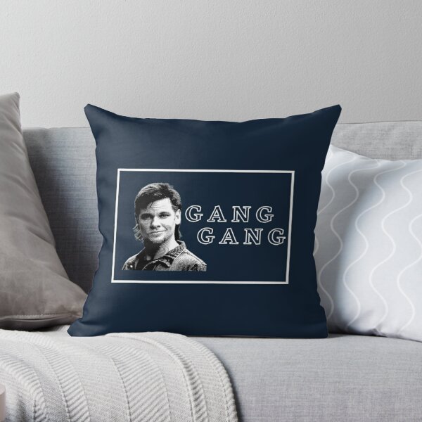 Theo Von 'Gang Gang' Sticker  Throw Pillow RB3107 product Offical theo von Merch