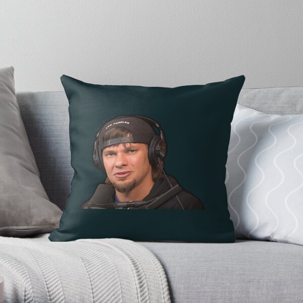 Theo Von Patch  Photographic Print  Throw Pillow RB3107 product Offical theo von Merch