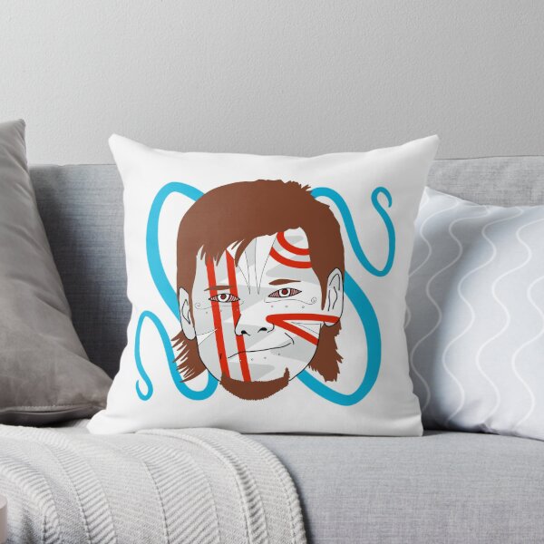 Theo Von Space Tribal Throw Pillow RB3107 product Offical theo von Merch